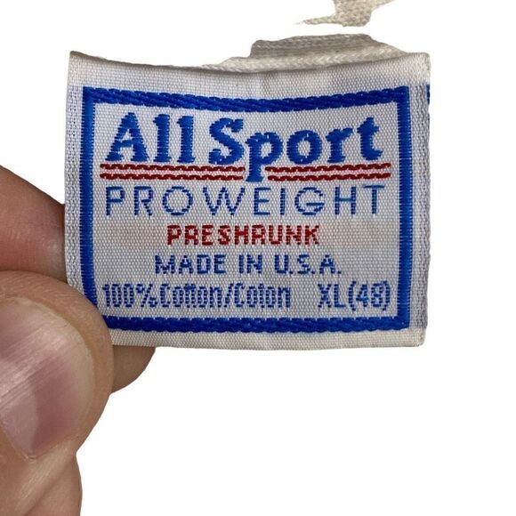 All Sport Men's Vintage Crazy Horse Gentlemen's Club T-shirt White XL Pre-owned - Picture 4 of 7